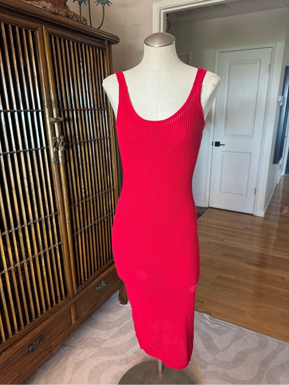 Staud Jessica knit cover up dress XS
